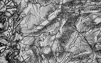 Old map of Garn in 1899