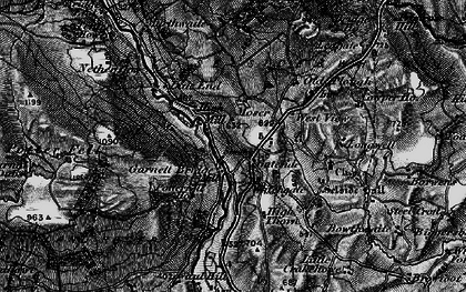 Old map of Whiteside Pike in 1897