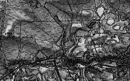 Old map of Garnlydan in 1897