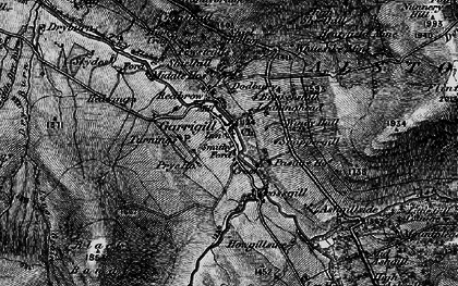 Old map of Garrigill in 1897