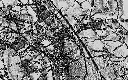Old map of Gateacre in 1896