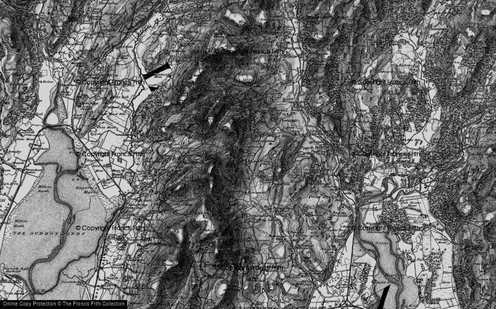 Old Map of Gawthwaite, 1897 in 1897