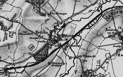 Old map of Geeston in 1898