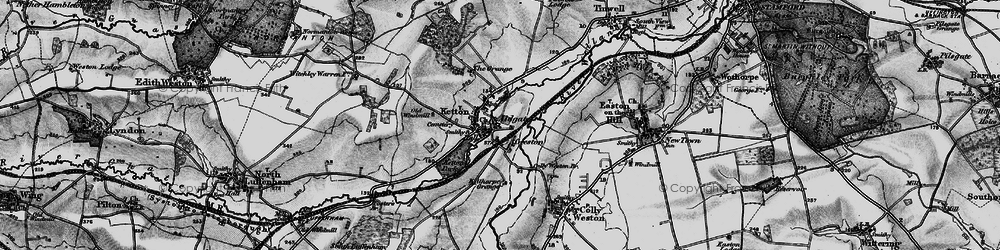 Old map of Geeston in 1898