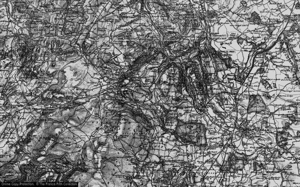 Old Map of Gegin, 1897 in 1897