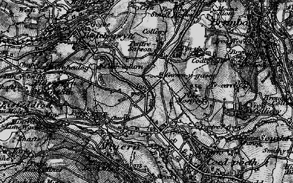 Old map of Gegin in 1897