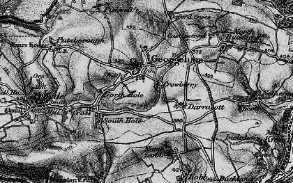 Old map of Georgeham in 1897