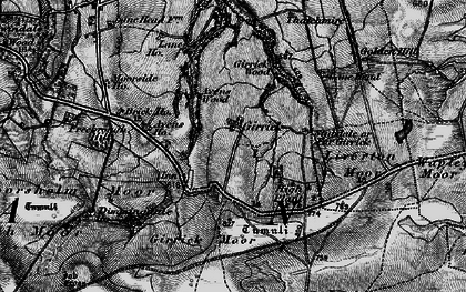 Old map of Avens Wood in 1898