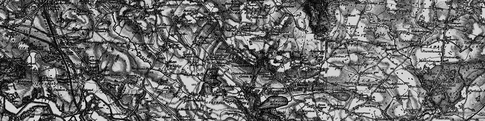 Old map of Gibb Hill in 1896