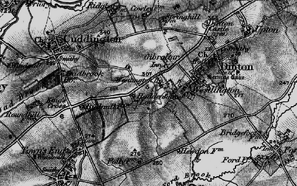 Old map of Westlington Ho in 1895
