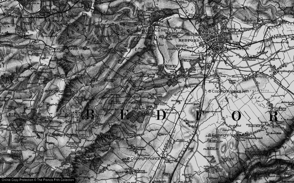 Old Map of Gibraltar, 1896 in 1896