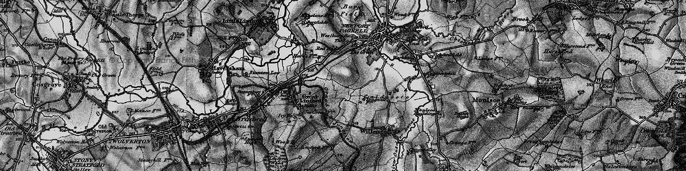 Old map of Giffard Park in 1896
