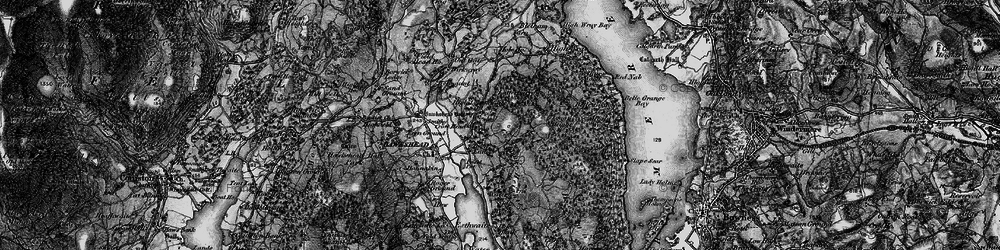 Old map of Gillbank in 1897