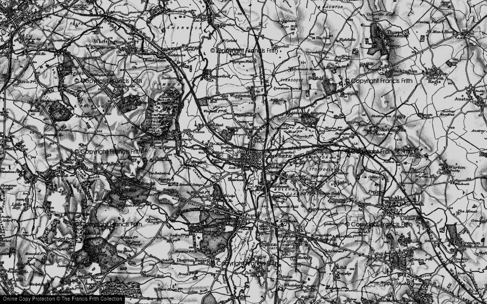 Old Map of Gillway, 1899 in 1899