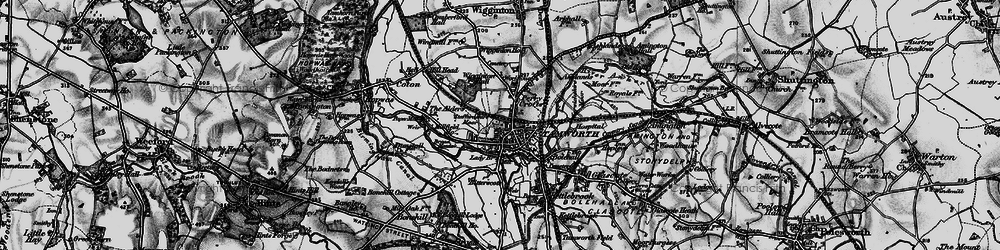 Old map of Gillway in 1899