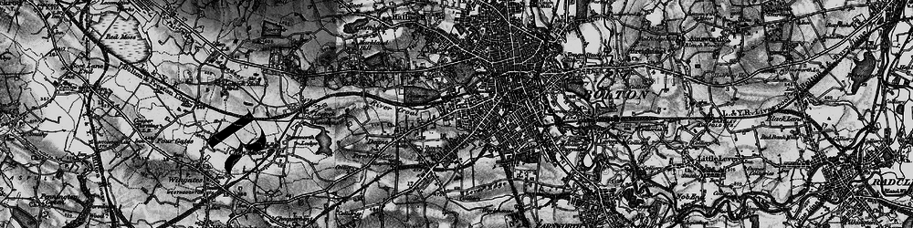 Old map of Gilnow in 1896