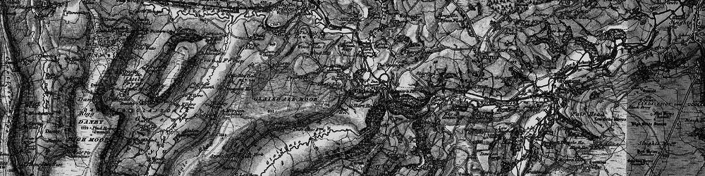 Old map of Glaisdale in 1898