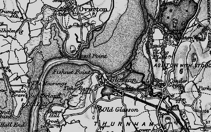 Old map of Glasson in 1898