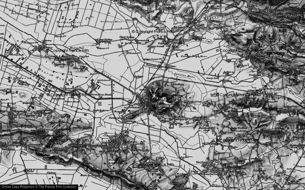 historic-ordnance-survey-map-of-glastonbury-1898