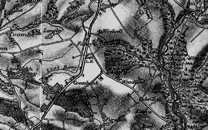Old map of Glenholt in 1896