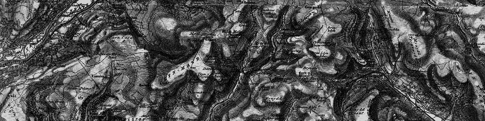 Old map of Afon Corrwg Fechan in 1898