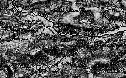 Old map of Glynhafren in 1899