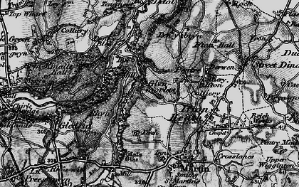 Old map of Glynmorlas in 1897