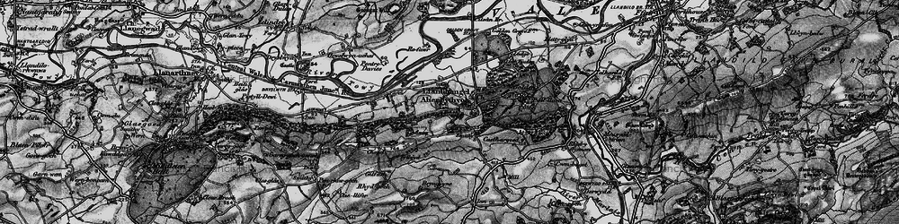 Old map of Golden Grove in 1898