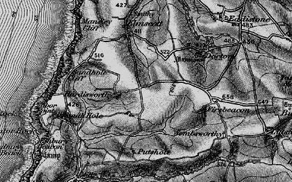Old map of Golden Park in 1896