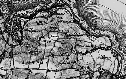 Old map of Brockrigg in 1898