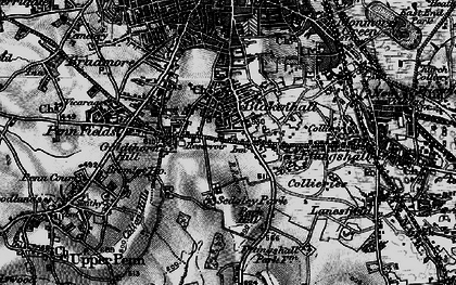 Old map of Goldthorn Park in 1899