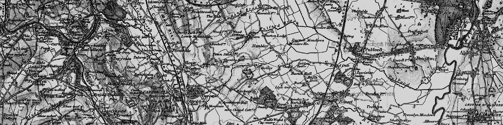 Old map of Golly in 1897