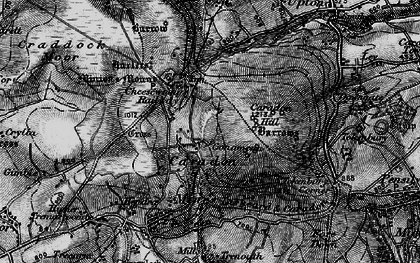 Old map of Gonamena in 1895