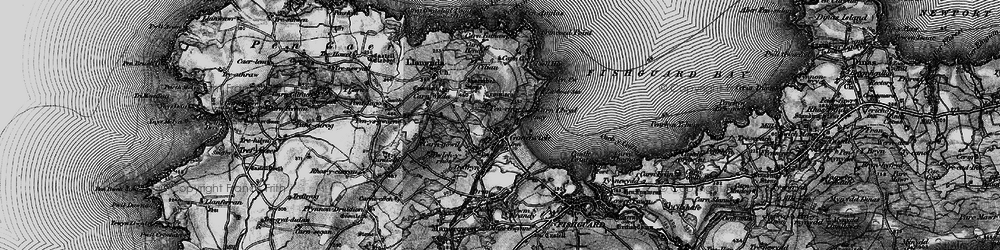 Old map of Goodwick in 1898