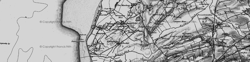Old map of Goodyhills in 1897