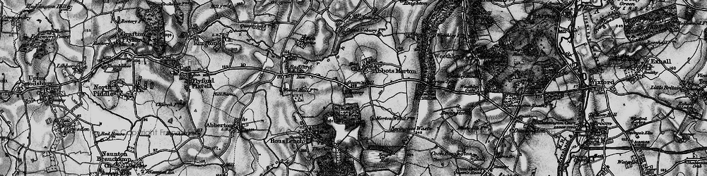 Old map of Goom's Hill in 1898