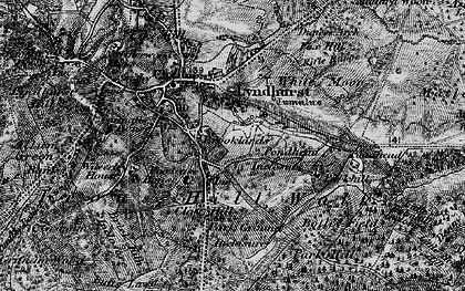 Old map of Goose Green in 1895