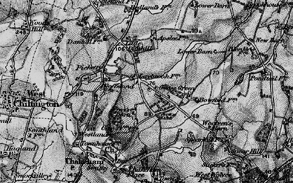 Old map of Goose Green in 1895