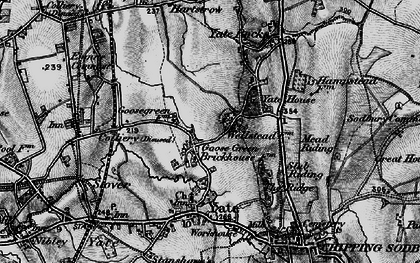 Old map of Goose Green in 1898