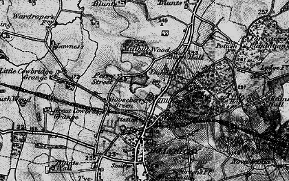Old map of Gooseberry Green in 1896