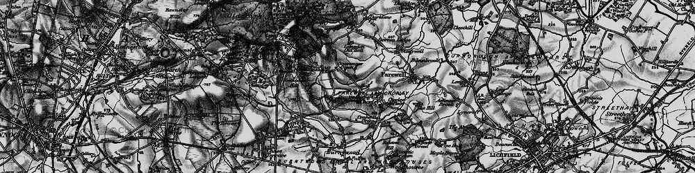 Old map of Goosemoor Green in 1898