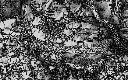 Old map of Gornalwood in 1899