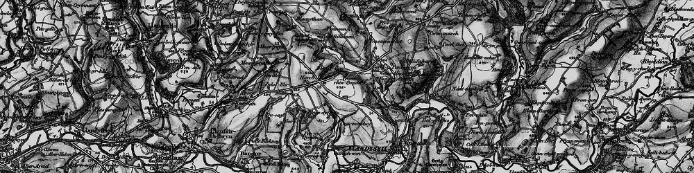 Old map of Gorrig in 1898