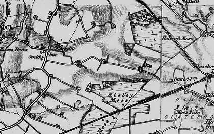 Old map of Gorse Covert in 1896