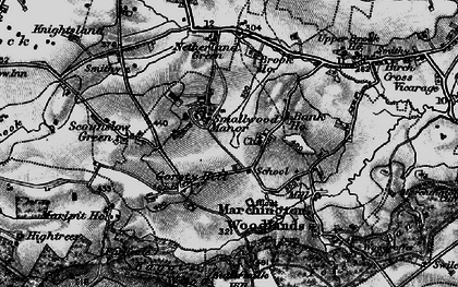 Old map of Woodroffe's in 1897