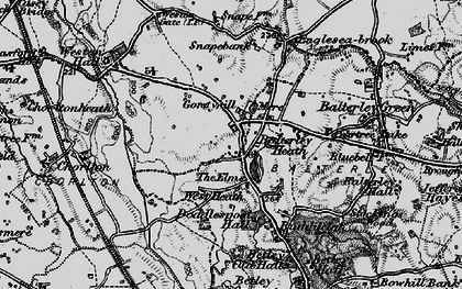 Old map of Gorstyhill in 1897