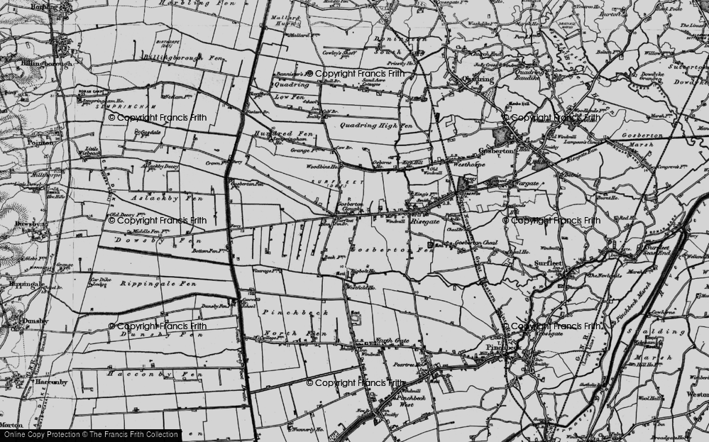 Gosberton Clough, 1898