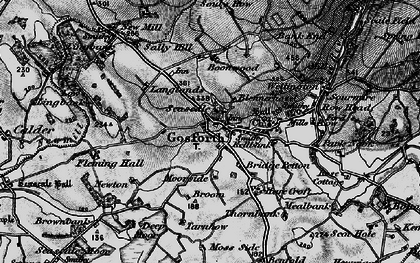 Old map of Bleawath in 1897