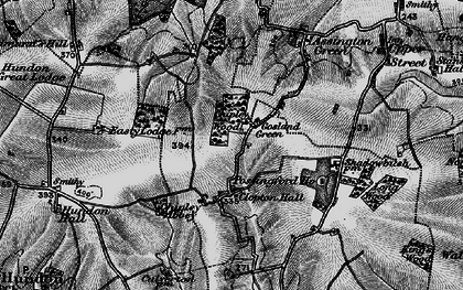 Old map of Gosland Green in 1895