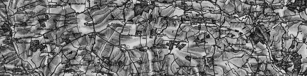 Old map of Gosland Green in 1895